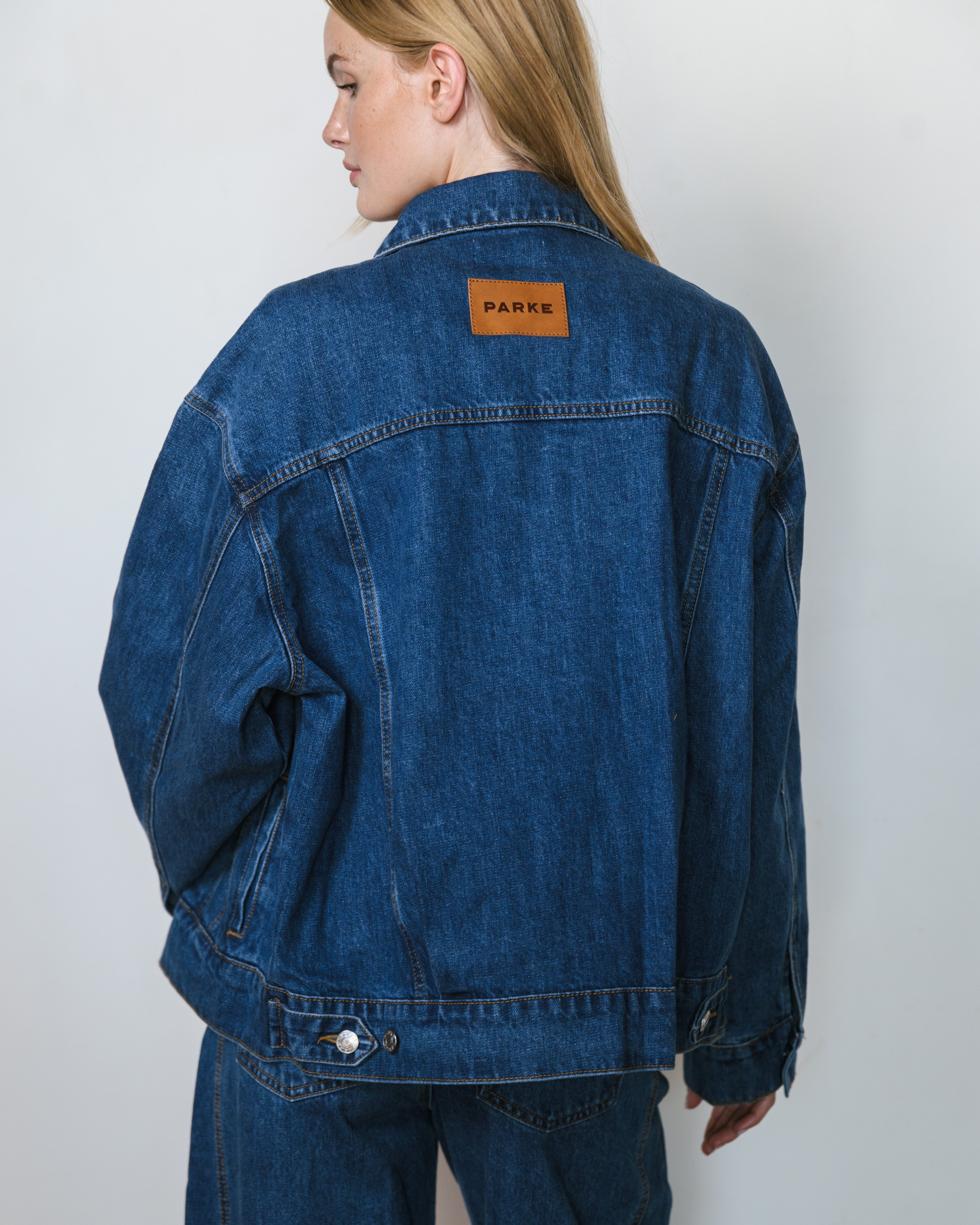 Oversized Denim Jacket, image 3 of 5
