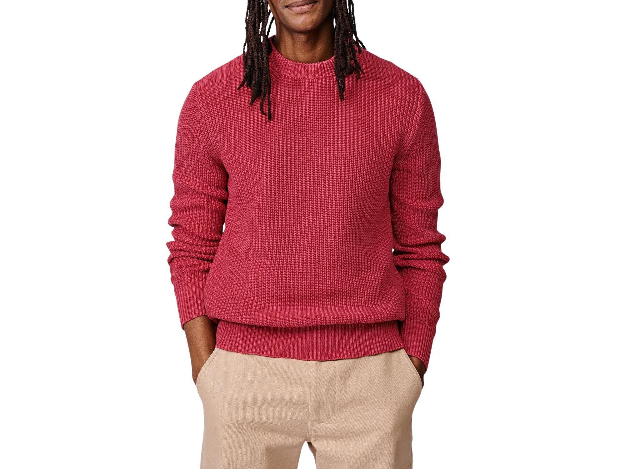 Martin Ribbed Crew Neck Sweater