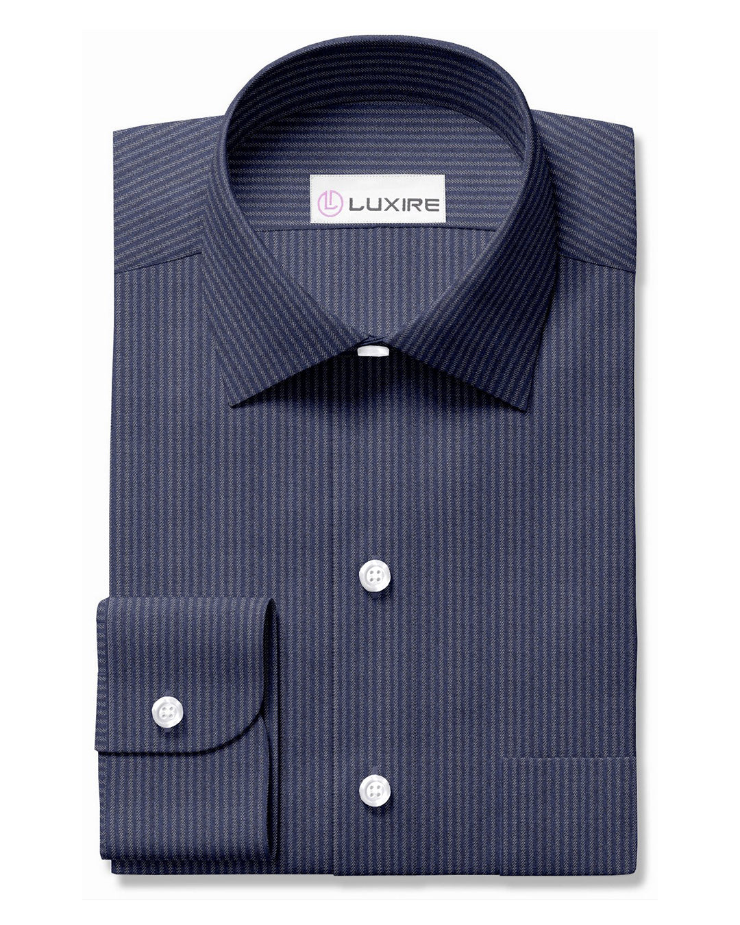 Canclini Blues: Stripe Chambray