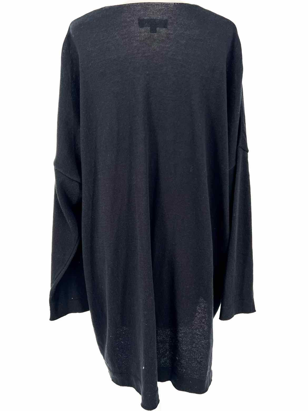 Women's Black Size 36/6 tunic Sweater
