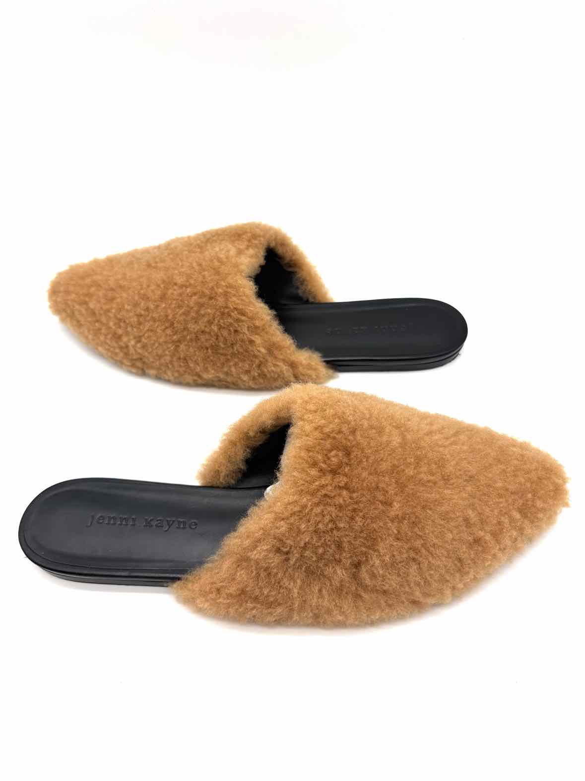 Women's Brown Size 40/9.5 shearling Mules