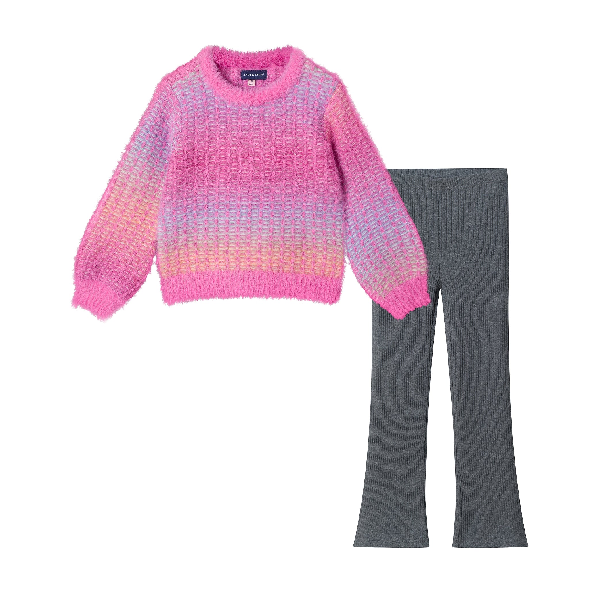 Girls Two-Piece Sweater Set