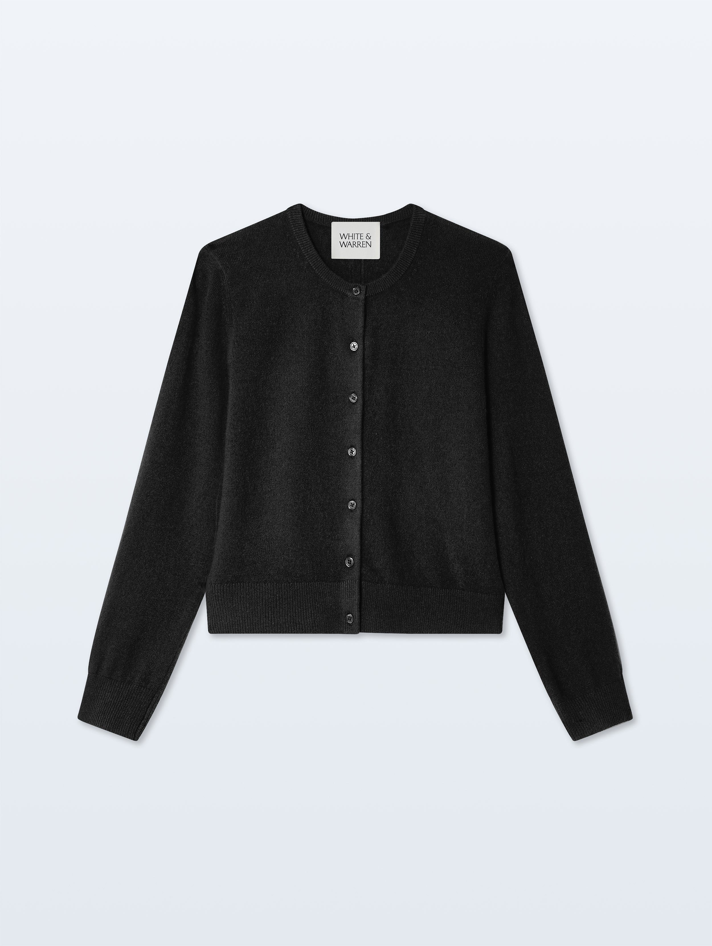 Cashmere Crewneck Cardigan, image 5 of 6