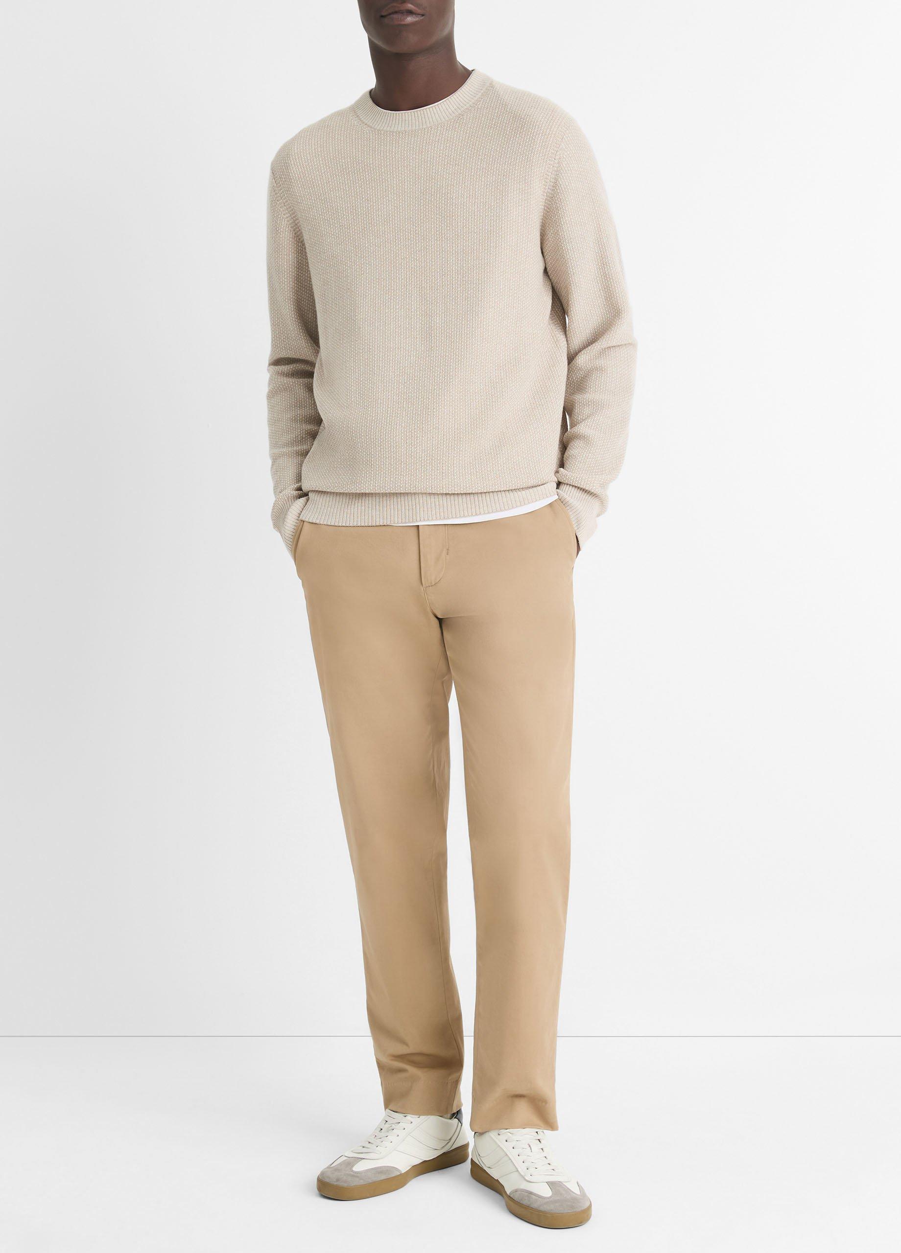 Geo-Jacquard Wool-Blend Crew Neck Sweater, image 2 of 5