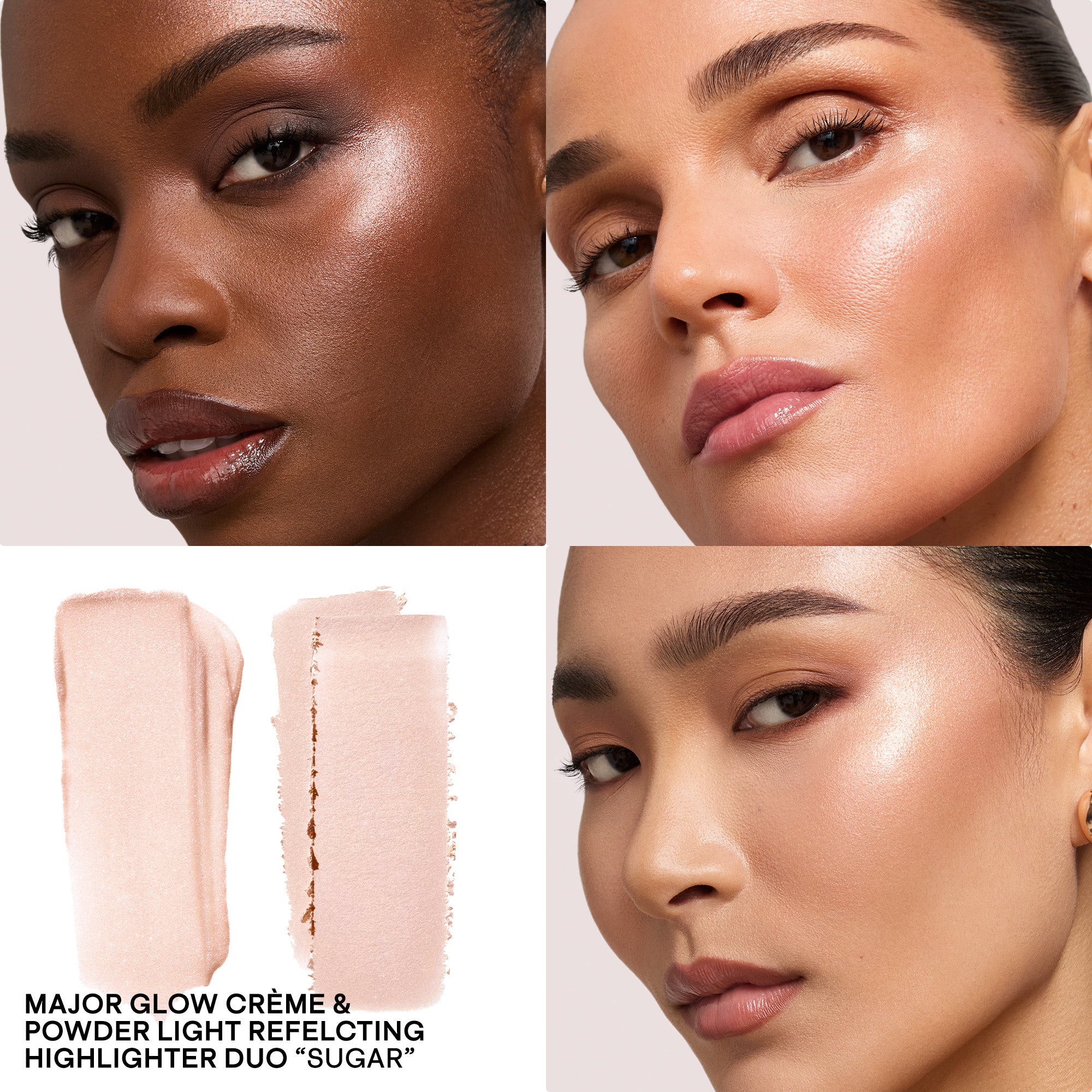 Major Glow Crème & Powder Light Reflecting Translucent Highlighter Duo, image 8 of 45