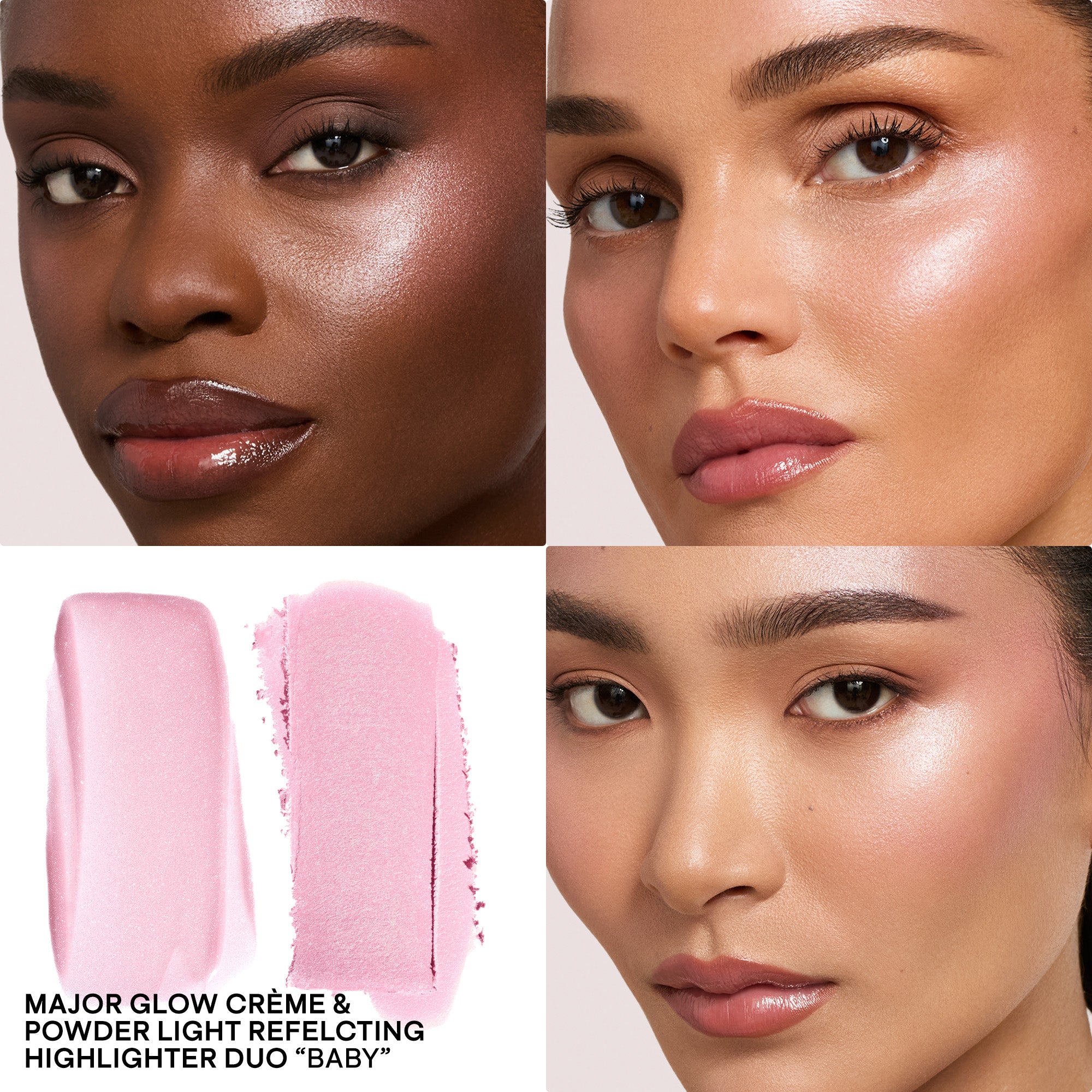Major Glow Crème & Powder Light Reflecting Translucent Highlighter Duo, image 23 of 45