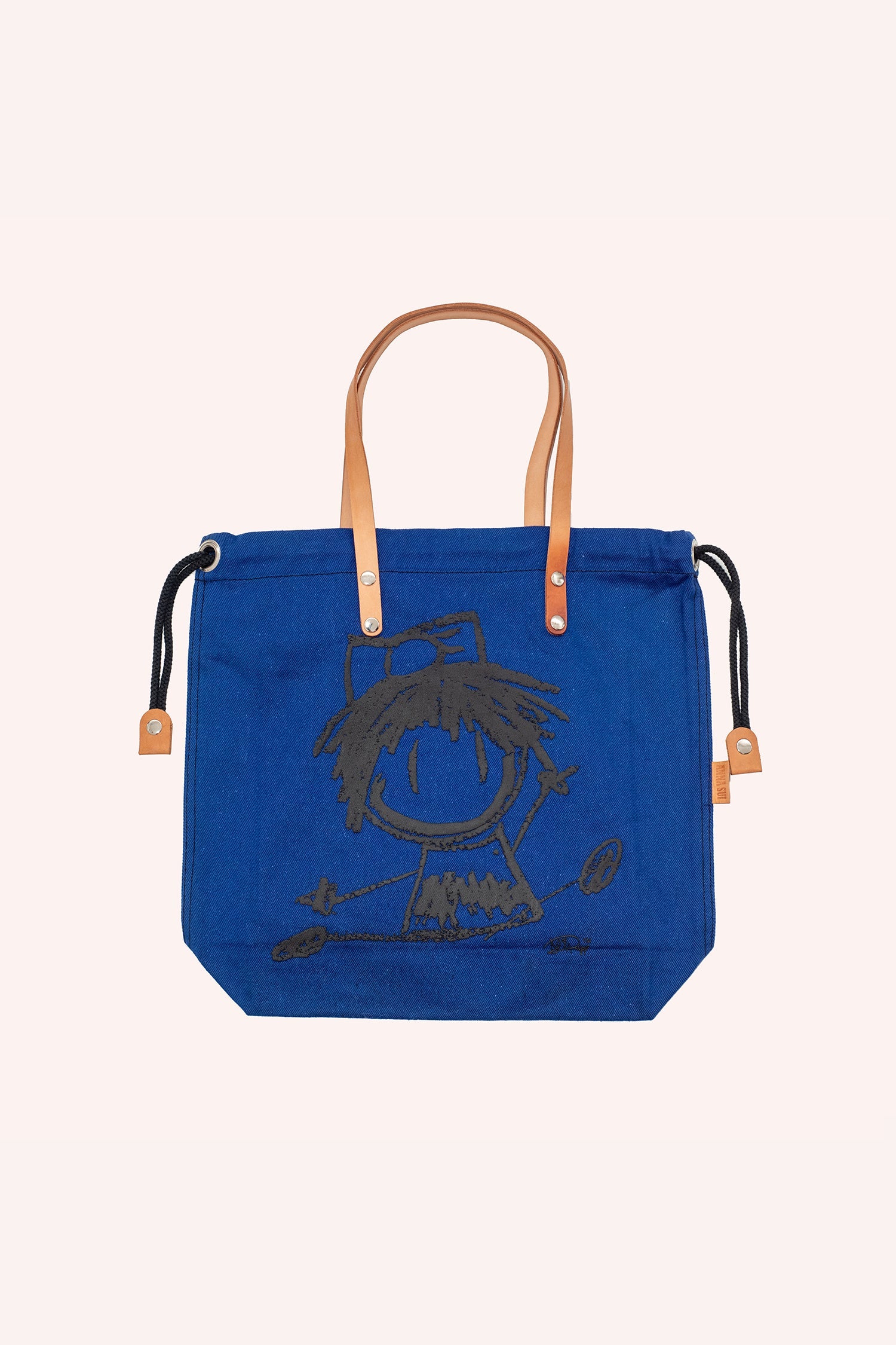 Ali Rapp for Anna Sui Medium Tote Bag with Leather Handle