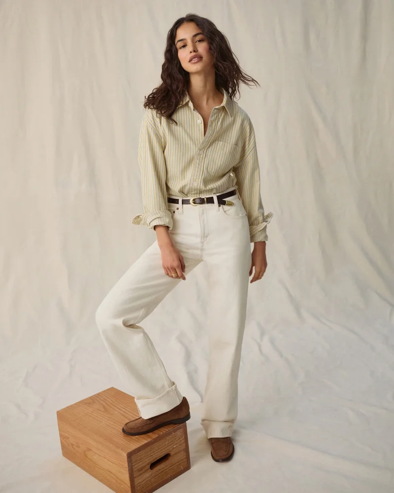 High Rise 90s Relaxed Split-Vent Hem Jean, image 279 of 503