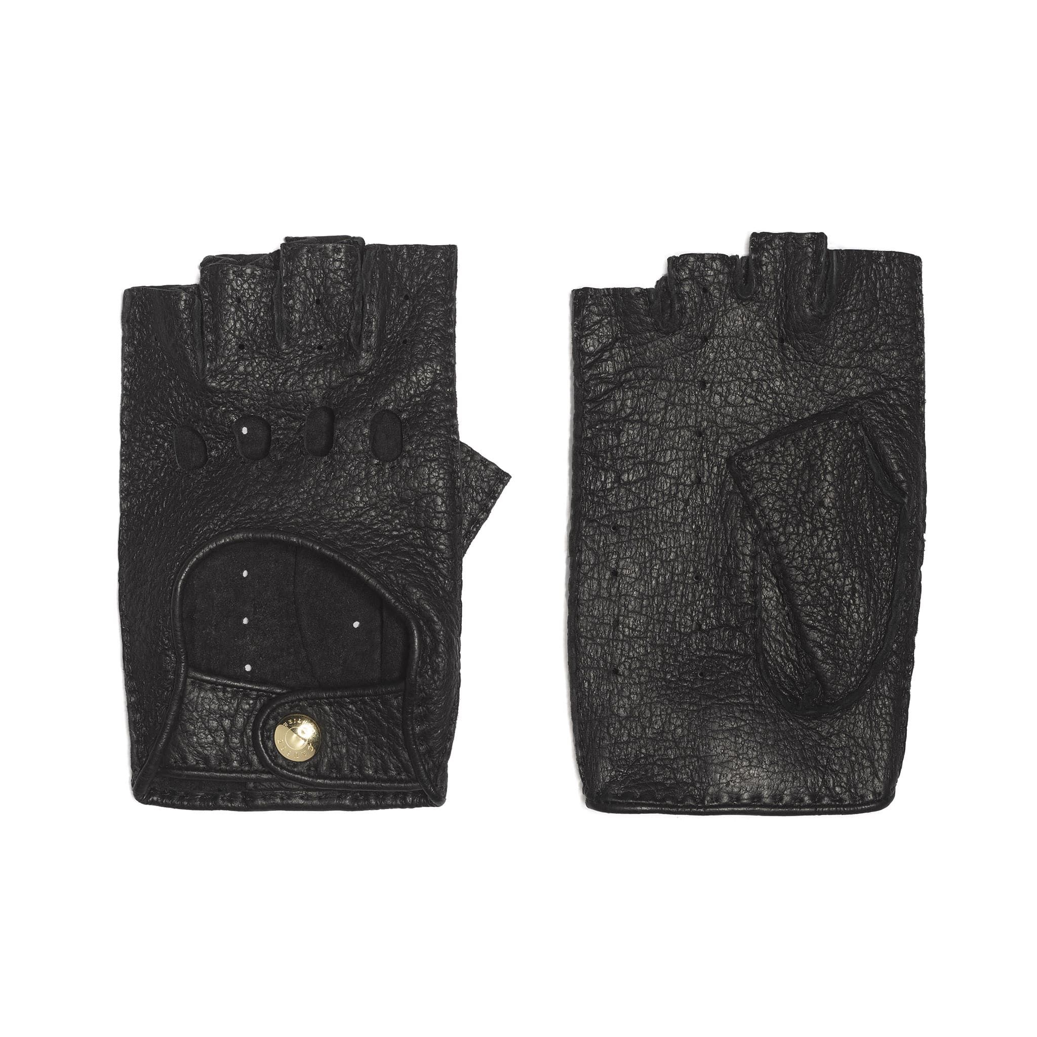 Mitaines de conduite en cuir de pécari pour homme