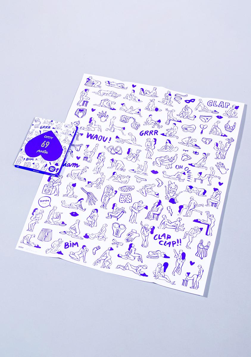Kamasutra Coloring Pocket Map