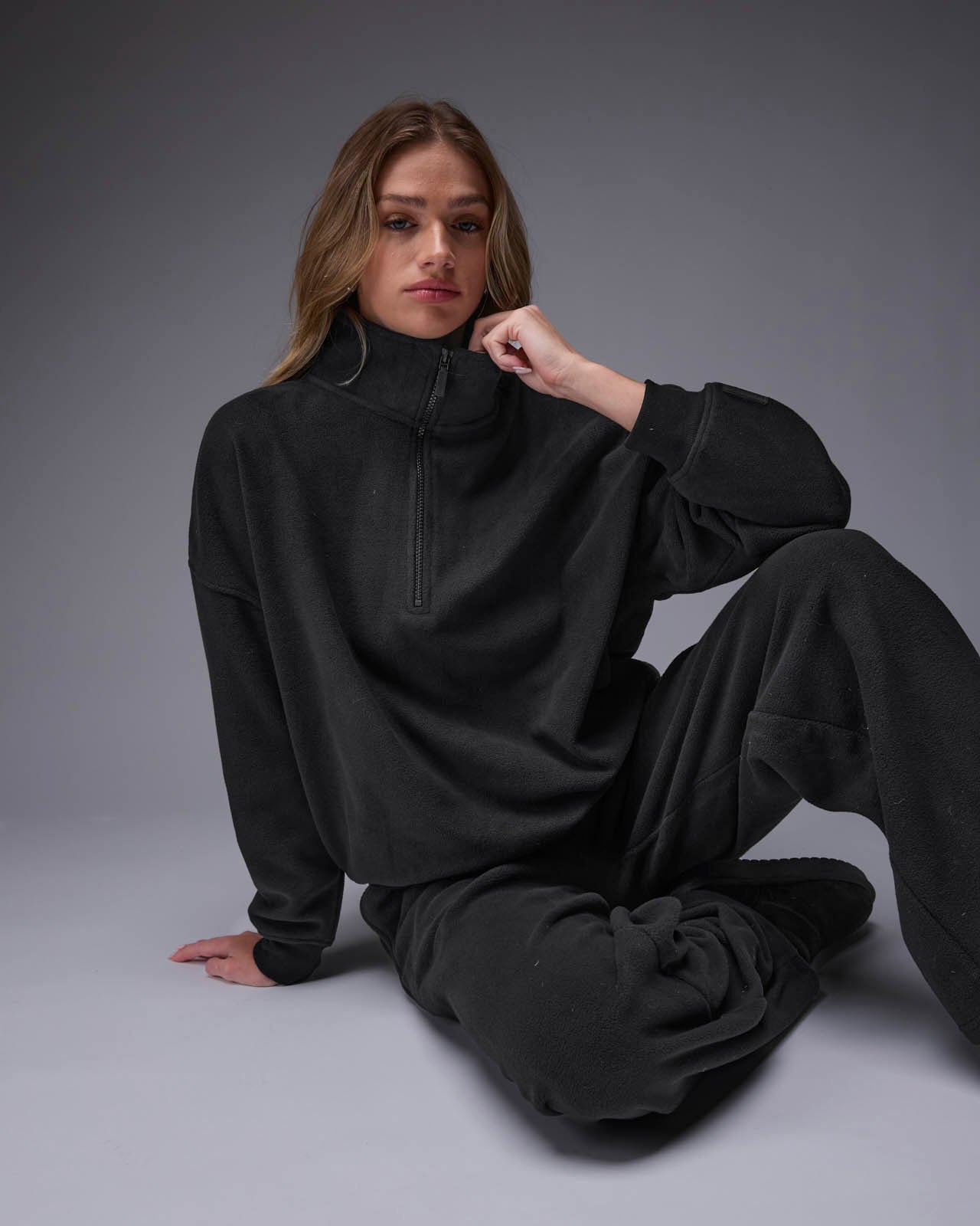 Polar Fleece Quarter Zip Pullover