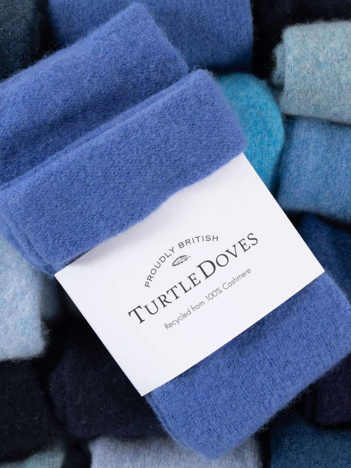 Felted Cashmere Fingerless Gloves