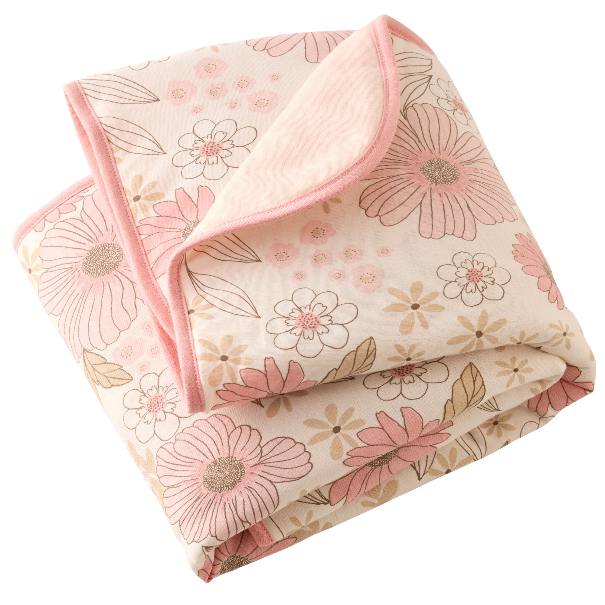 QUINN Reversible Light Weight Quilted Baby Blanket