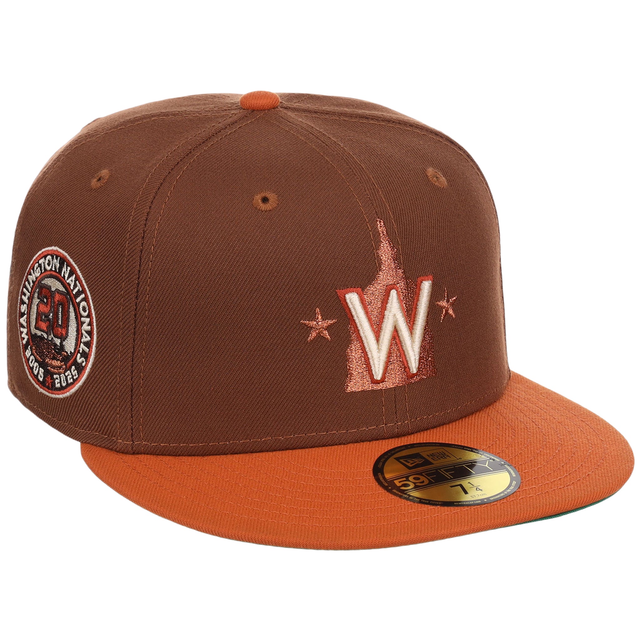 Washington Nationals MLB Copper Harvest New Era 59FIFTY