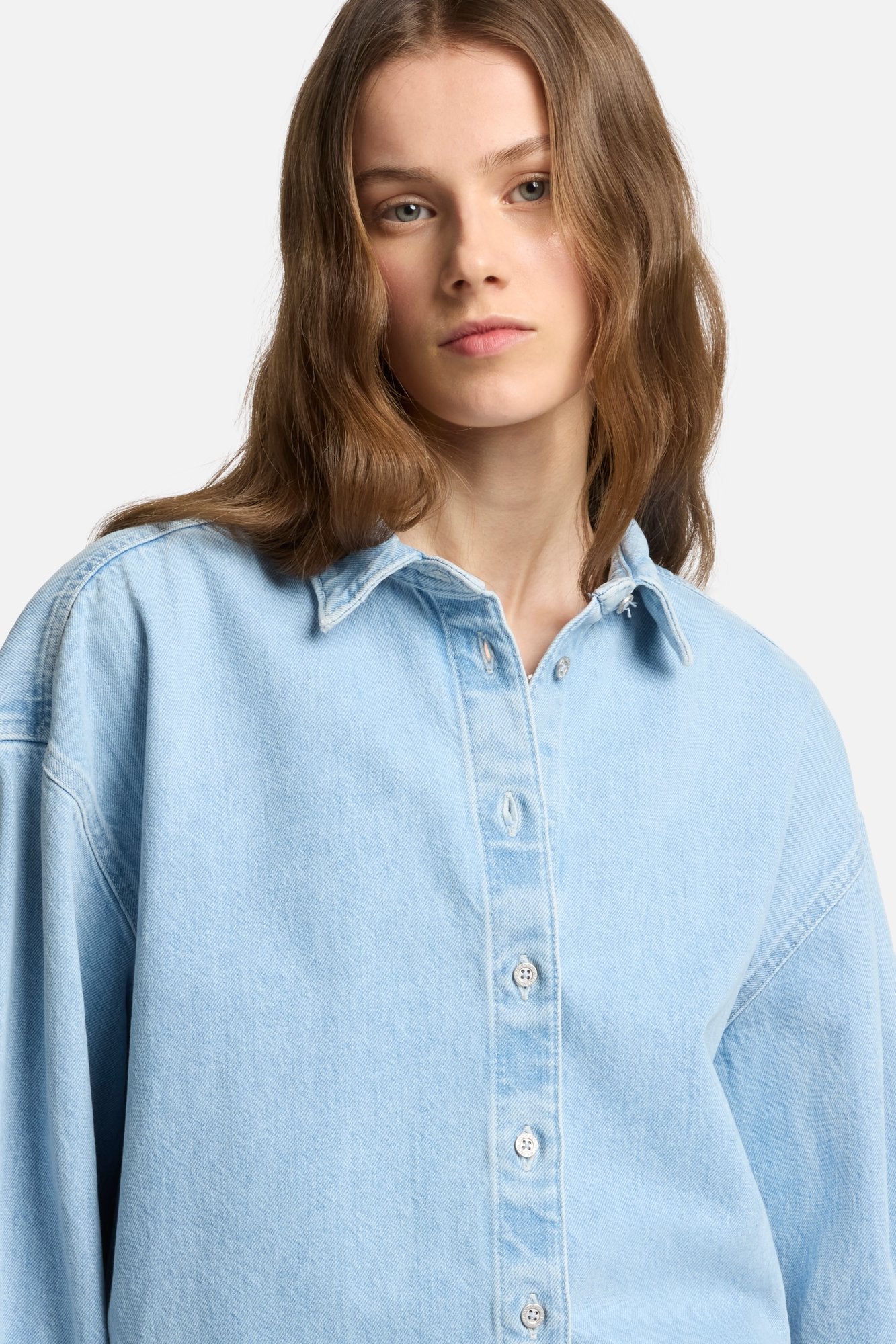 MANKIND Nina Relaxed Overshirt in Another Time, image 3 of 7