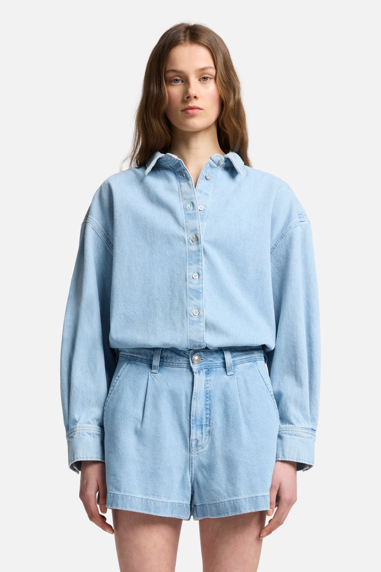 MANKIND Nina Relaxed Overshirt in Another Time, image 4 of 7
