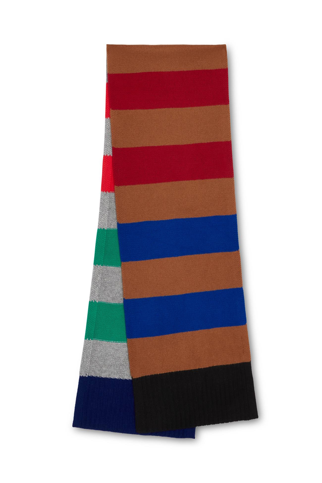 NONAME THE STRIPE SCARF - NUTTY/HUSKY MULTI