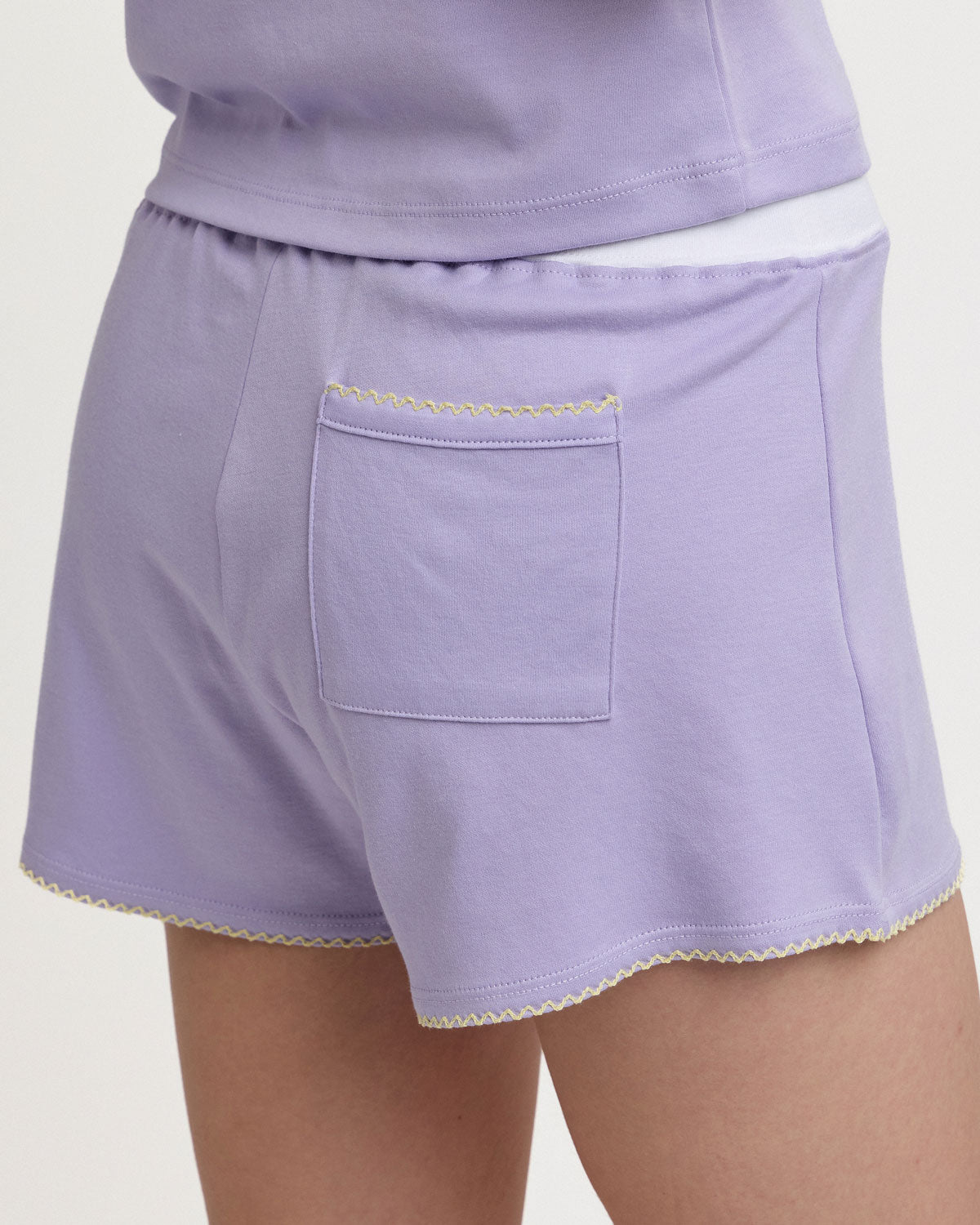 Suzie Pajama Set in Lavender, image 5 of 10
